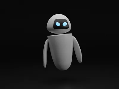 iRobot 3d blender robot wolly