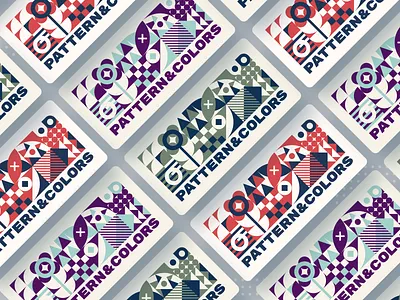 Bauhaus Motive Pattern bauhaus branding design geometric graphic design identic illustration pattern web