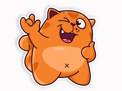 Cat-Khariton adorable graphic design