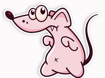 mouse-Fenya adorable mouse pink