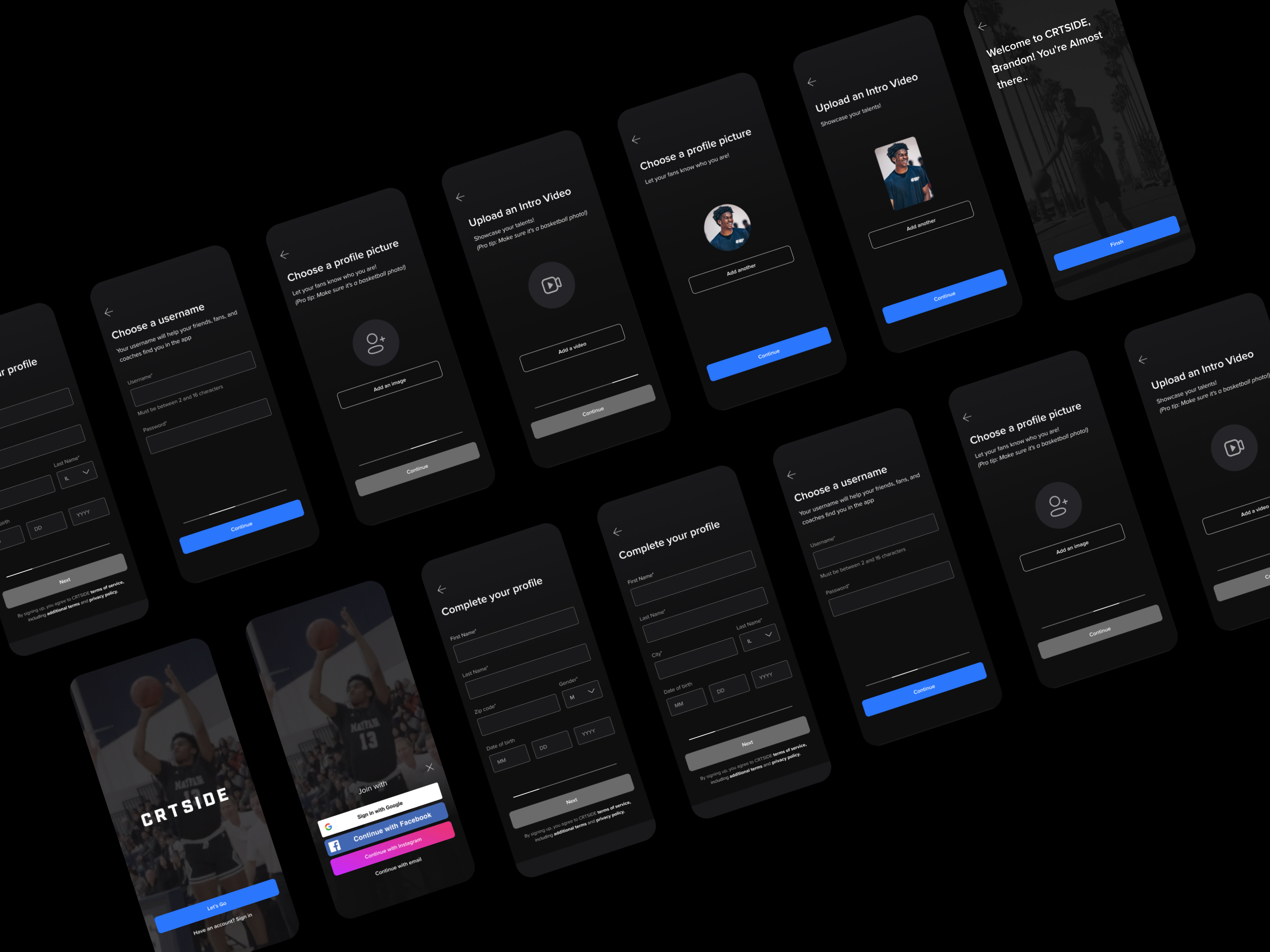 Crt Side The Linkedin for Basketball Prospects. Case Study by Jacob