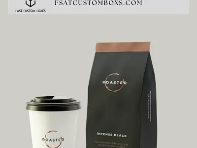 Custom Coffee Packaging branding business coffee box custom boxes custom boxes supplies graphic design logo