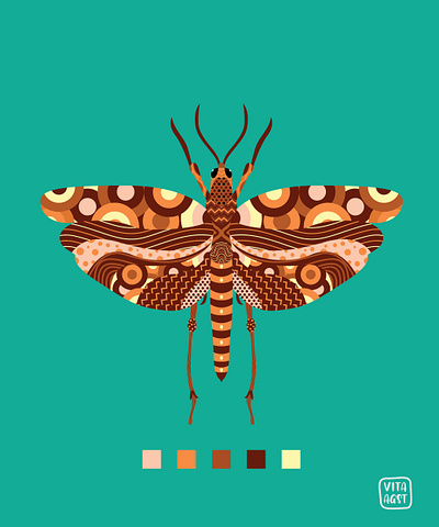 Dragonfly abstract illustration abstract animal abstract design abstract illustration adobe illustrator animal animal illustration design flat design flat illustration graphic design illustration vector