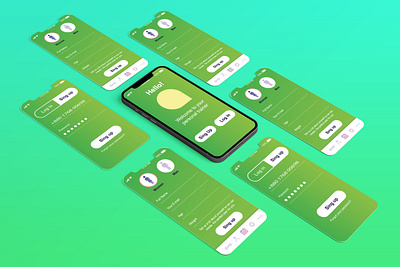 Mobile App app ui branding graphic design mobile app ui ui design uiux user experience user interface ux design