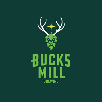 Bucks Mill Brewery Logo - Detroit Lakes Minnesota badge beer brewery buck detroit lakes lake lakes minneapolis minnesota