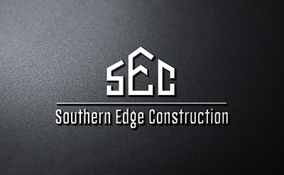 Logo-Design-E-S-C-Typography-Letter-Text-Simple-Construction agency branding business c construction corporate dating design e graphic design illustration letter logo logo design s simple text typography unique vector