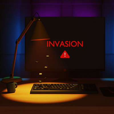 Invasion 3D Art Work | Blender 3D 3d 3d modeling 3dart art blender blender3d concept creative cycles design graphic design illustration render