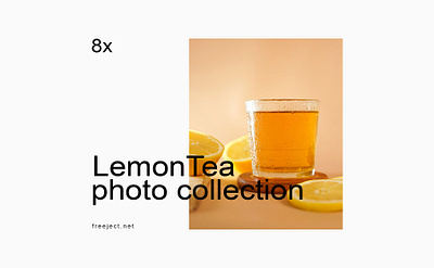 Free Download 8x Lemon Tea Photo Collection branding cafe drink lemon photography tea