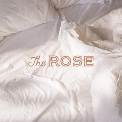 The Rose Wordmark brand identity branding design hand lettered hand lettering illustration logo procreate retro rose workmark