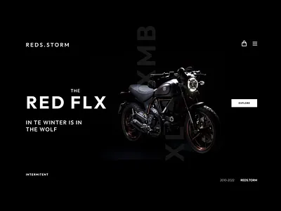 Moto Website Visual Exploration on black 1 colorfull design flat illustration interface logo ui ux web webdesign