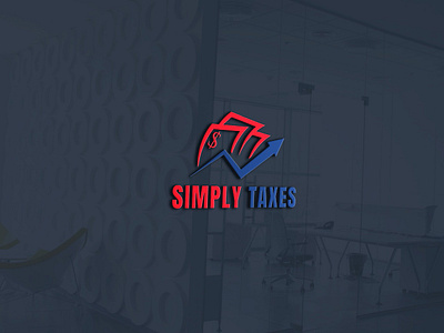 SIMPLY TAXES brand identity branding design icon logo