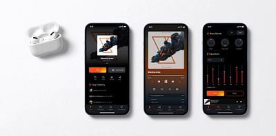 Winamp redesign app design logo ui ux