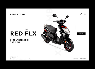 Moto Website Visual Exploration on white 2 colorfull design flat illustration interface logo ui ux web webdesign