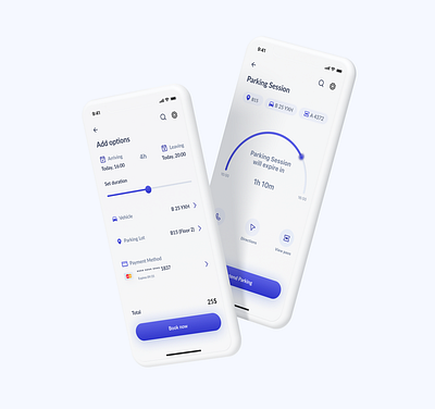 Parking app - UI challenge