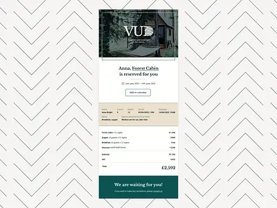 Daily UI 16: Email Receipt / Booking confirmation appointment booking booking confirmation branding clear dailyui dailyuichallenge design email email design figma logo minimal receipt ui web design website
