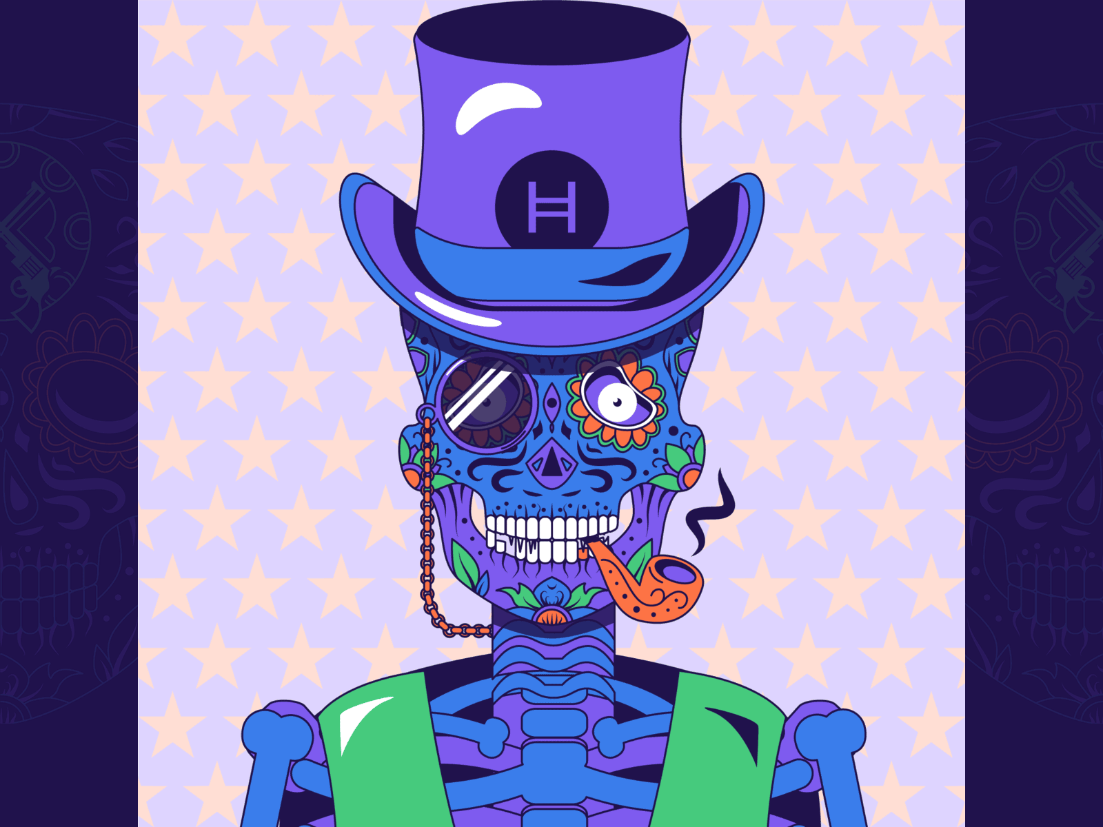 💀 More Fugitives 💀 animation art cartoon character characterdesign charactergraphics cryptoart cute design fun graphic design halloween illustration motion graphics nft nftart nice skeleton skull vector