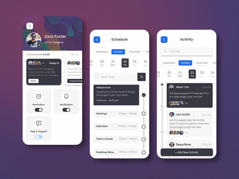 FlutterTop UI/ UX | Dribbble