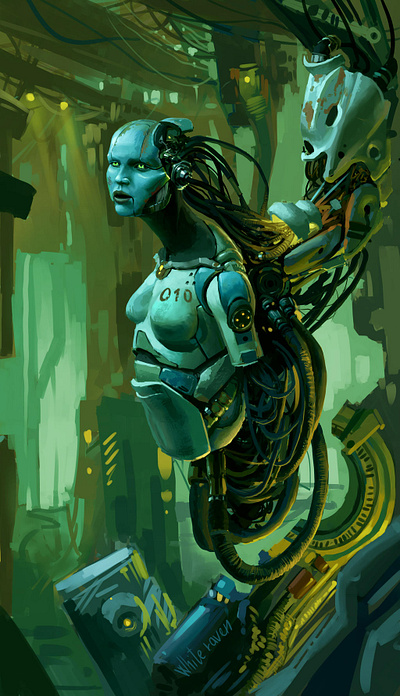 Starcraft Android fan art illustration