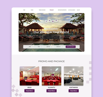 Landing Page Insight #portfolio #mercurehotel 3d animation app branding clean design flat graphic design illustration logo motion graphics ui web web design
