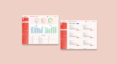 Dashboard of Myoasislab #portfolio #myoasislab 3d animation app branding clean dashboard design flat graphic design illustration landing page logo motion graphics ui web web design