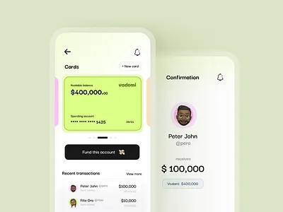 Money transfer design illustration typography ui uiux ux vector