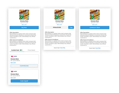 Mobile Modal Design