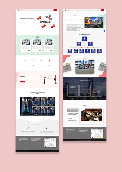 Oasislab Website #portfolio #oasislab 3d animation app branding clean design flat graphic design illustration landing page logo motion graphics ui web web design website design