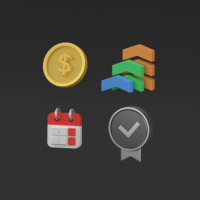 3D Icon E-Commerce 3d 3d icon app design e commerce graphic design icon illustration low poly vector web