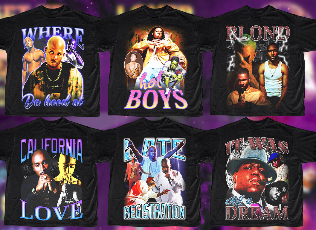vintage 90s rap t shirts