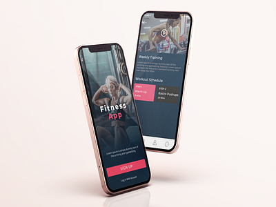 Fitness App app app design design graphic design illustration mobile app design ui ui design ui ux design web design website design