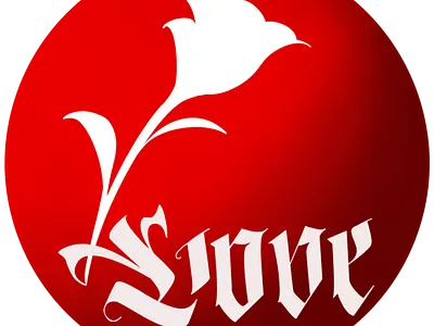 Love branding design graphic design illustration logo typography