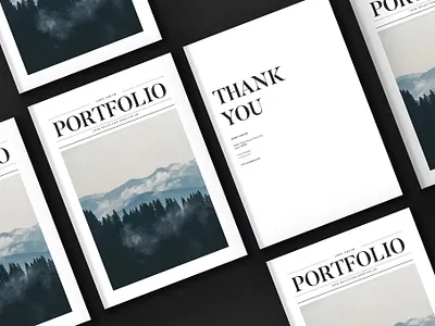 Newspaper Portfolio Brochure branding brochure catalog clean design editorial graphic design illustration indesign lookbook magazine motion graphics newspaper personal portfolio portfolio brochure print printable template ui