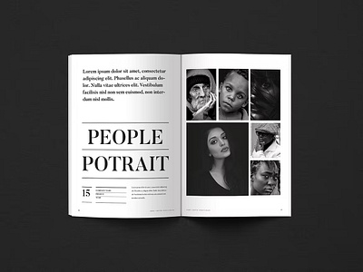 Newspaper Portfolio Brochure branding brochure catalog clean design editorial graphic design illustration indesign lookbook magazine motion graphics newspaper personal portfolio portfolio brochure print printable template ui