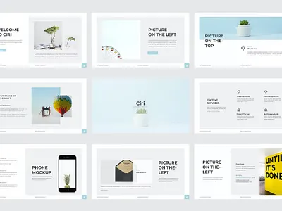 Ciri Powerpoint Template abstract branding chart ciri powerpoint clean concept creative creative slide design editable chart flat graphic design illustration master master slide motion graphics powerpoint powerpoint template ui vector