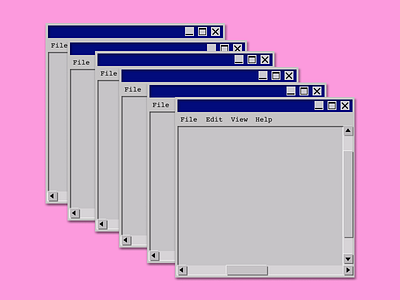 Exploring 2000s design trends dailyui design figma graphic design trend ui windows98 y2k