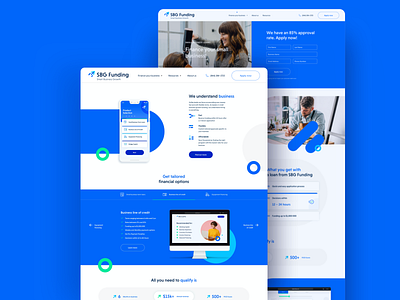 SBG Funding - Web App adchitects branding business financing design financial service illustration logo ui ui design ux ux design vector