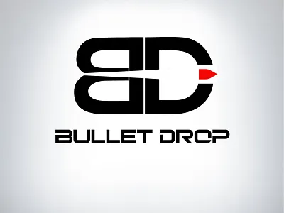 Bullet Drop Logo branding graphic design illustrator logo vector