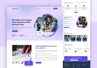 Business agency Landing page design agency landing branding business corporate design figma graphic design landing page product design ui ui design ui designer uiux uiux designer ux ux designer web design web development web ui website