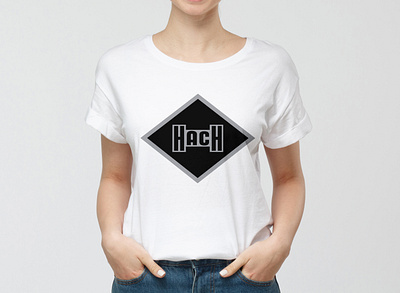 Logo-Design-HACH-Typography-Letter-Symbol-Company-Unique-Text agency branding business company corporate design graphic design hach illustration letter logo logo design service simple symbol text tshirt typography unique vector