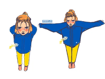 Girl character design characters illustration sketch