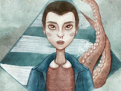Eleven, Stranger Things bookcover bookdesign bookillustration eleven elevenstrangerthings fanart gameillustration illustration illustrator kidsillustration strangerthings