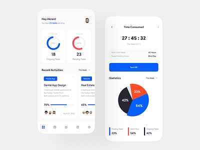 Task Management App 3d akramhs app design management mobile app mobile uiux nft task task management app task management web app task manager task managment ui ui design uiux uix ux