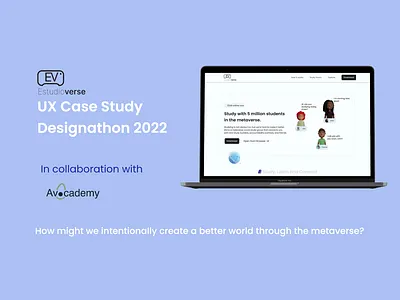 Estudioverse Case Study casestudy figma ui uiux
