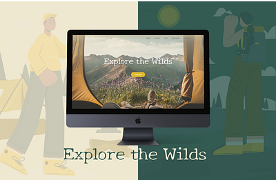 Explore the Wilds: Expedition Booking branding design expedition exploration figma graphic design holiday ui ui design uiux user interface ux design website website design