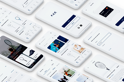 Sports E-commerce App app design e commerce sports ui ux