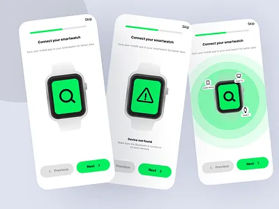 Connect Smartwatch connect device connect smartwatch connect smartwatch ui design fitness mobile app mobile application mobile ui product design ui uiux user interface ux