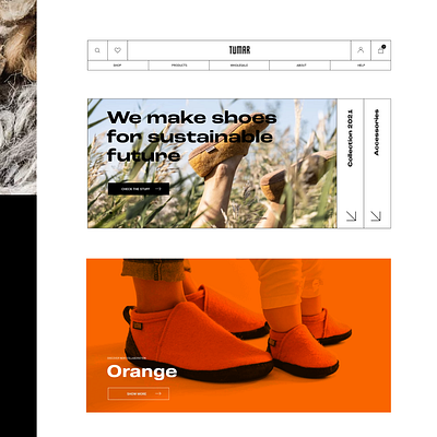 Tumar online shop branding design designisjustform ui