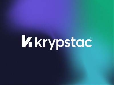 Krypstac Logo Monocolor 2d logo brand branding logo logo design logo type logomark minimalist logo modern logo