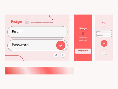 Sign Up page challenge daily ui landing page sign up page ui web design