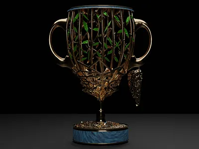 TROPHY MODEL! 3d blender branding design graphic design illustration logo motion graphics ui vector